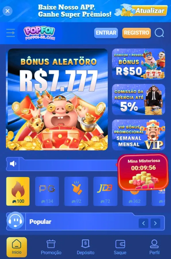 aplicativo popfoi